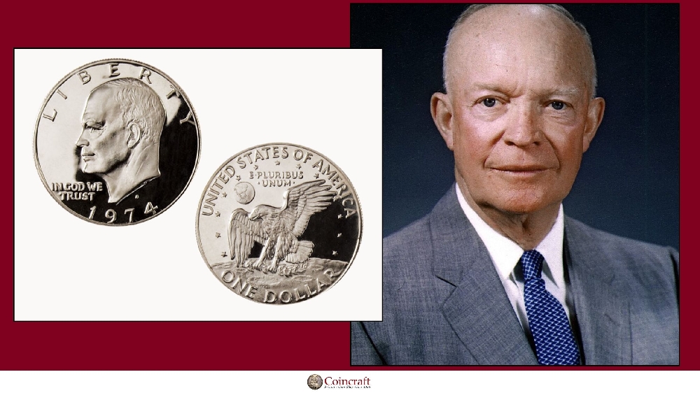 US Dollars Commemorating former President Dwight D. Eisenhower